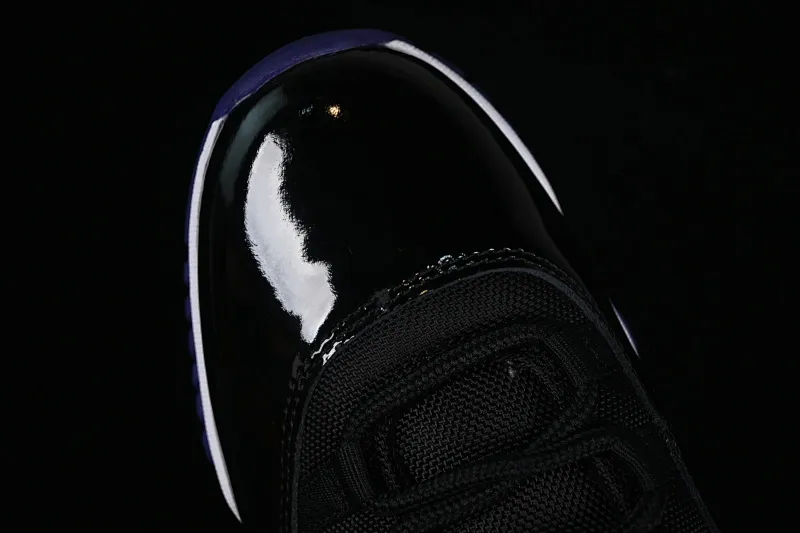 All categories Air Jordan Jordan series basketball shoes Air Jordan 11 Air Jordan 11 Retro AJ11 Joe 11 patent leather black and purple CT8812-999